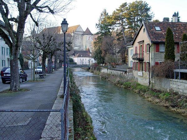Vivez Un Conte De Fee Dans La Piece Ronde D'Une Tour Medievale Porrentruy Eksteriør billede
